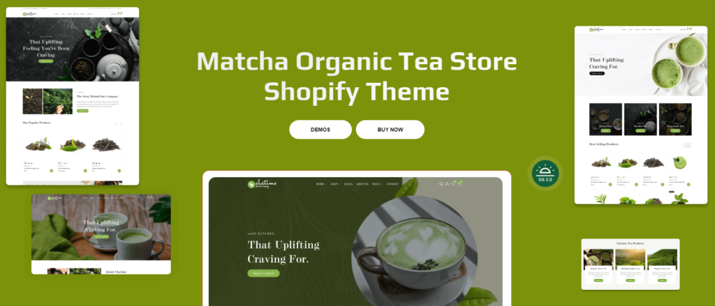 Chatime - Matcha & Organic Tea Store Shopify Theme